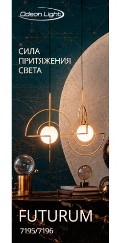 Коллекция люстр Odeon Light Futurum