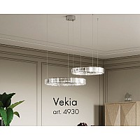 Новинка! Коллекция хрустальных светодиодных люстр VEKIA от Odeon Light