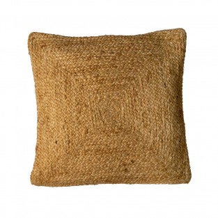420106 Подушка декоративная COTABATO, L450, B450, наволочка: лицевая сторона: 96% джут, 4% хлопок, оборотная сторона: 100% хлопок коричневый наполни