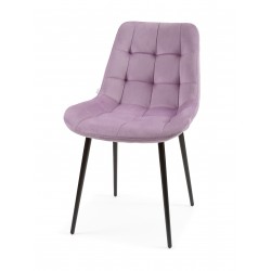 Стул MyFar Феникс сиреневый велюр MF1036-1