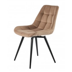 Стул MyFar Феникс поворотный микровелюр капучино MF1005-1