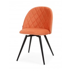 Стул MyFar Джозефина поворотный терракотовый велюр MF1015-1