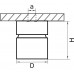 214837 Светильник FORTE MURO LED 26W 1950LM 30G ЧЕРНЫЙ 4000K (в комплекте)