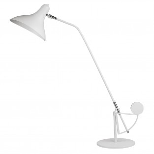 764906 (MТ14003041-1А) Настольная лампа MANTI 1х40W E14 White (в комплекте)