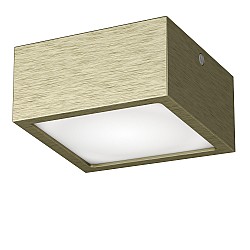 211921 Светильник ZOLLA QUAD LED-SQ 10W 780LM ЗЕЛЕНАЯ БРОНЗА 3000K IP44 (в комплекте)