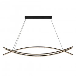 Подвесной светильник LED4U L8630-1200 BK