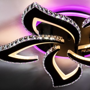 Потолочный светильник LED4U L2839-5 BK