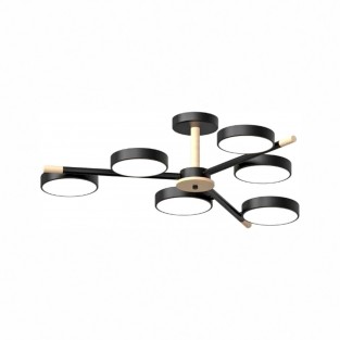 Потолочный cветильник LED4U L3208-800 BK