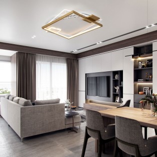 Потолочный светильник LED4U L1039-500 GD