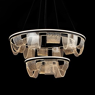 Подвесной cветильник LED4U L7706-800-460 BK