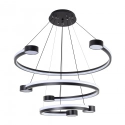 Подвесной светильник LED4U L7100-3 BK