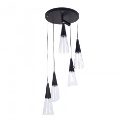 Подвесной светильник LED4U L7106-6 BK