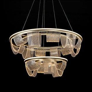 Подвесной cветильник LED4U L7706-800-460 GD