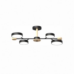 Потолочный cветильник LED4U L3213-670 BK