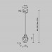 Подвесной светильник MODELUX ML.88971.1 GD Modelux
