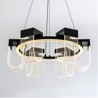 Подвесной cветильник LED4U L7707-600 BK