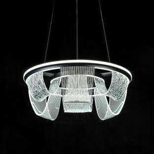 Подвесной cветильник LED4U L7706-460 BK