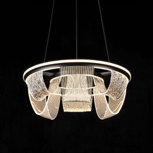 Подвесной cветильник LED4U L7706-460 BK