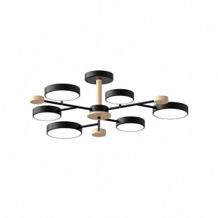 Потолочный cветильник LED4U L3214-750 BK