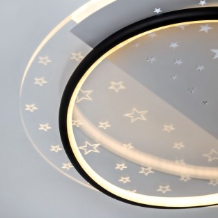 Потолочный светильник LED4U L1036-480 BK