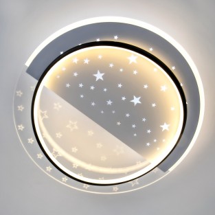 Потолочный светильник LED4U L1036-480 BK