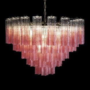 Подвесная люстра Murano 10580/800 Clear pink
