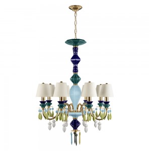 Подвесная люстра Grace 10203/8 Green