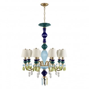 Подвесная люстра Grace 10203/8 Green