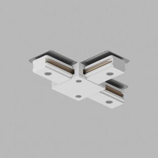 Соединитель DK Track White (SOLID BASE) | DK ТРЕК БЕЛЫЙ (СОЛИД БЕЙС) TR1103-WH
