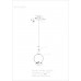 Подвесной светильник Cento 9571P/1-D300 BR-WH