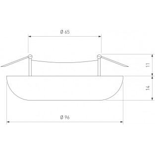 Точечный светильник 2201 MR16