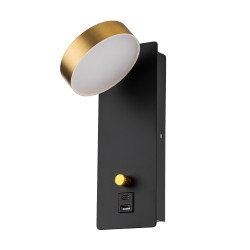 Настенный светильник Sol FR5346WL-L5BBZ Freya Настенный светильник Sol FR5346WL-L5BBZ Freya