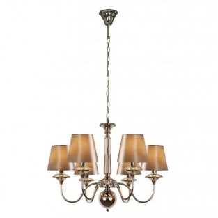 Подвесная люстра Rolling P2406-6 Nickel