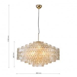 Подвесная люстра Mollitia 4763-10P