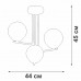 Потолочная люстра V4942-1/3PL