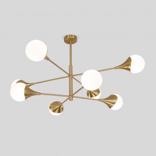 Потолочная люстра Calyx 60168/8 латунь