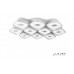 Потолочная люстра Flying FS-012-X10 240W WH Потолочная люстра Flying FS-012-X10 240W WH