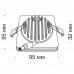 Точечный светильник Phanton DL2001-L12B4K