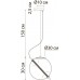 Подвесной светильник Нolly A3230SP-1PB