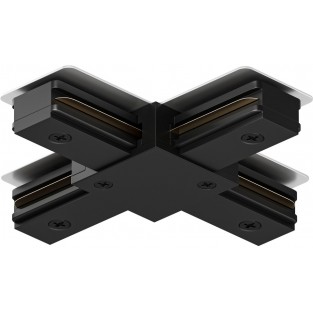 Соединитель DK Track Black (SOLID BASE) | DK ТРЕК ЧЕРНЫЙ (СОЛИД БЕЙС) TR1104-BK