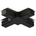 Соединитель DK Track Black (SOLID BASE) | DK ТРЕК ЧЕРНЫЙ (СОЛИД БЕЙС) TR1104-BK Denkirs