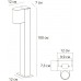 Наземный светильник Compass A3102PA-1BK