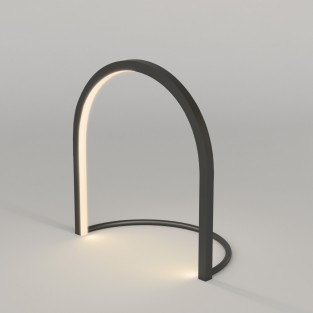 Интерьерная настольная лампа Over 608051 LED черный