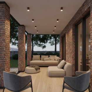 Потолочный светильник уличный Tumbler 359536