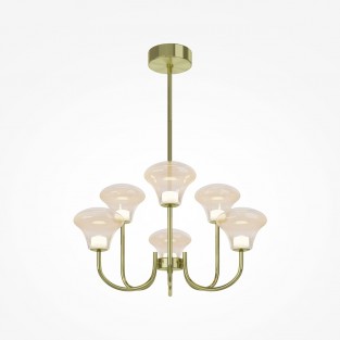 Потолочная люстра Dynasty MOD402PL-L20BS3K