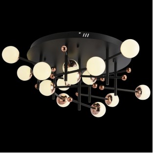 Потолочная люстра Loft Led LED LAMPS 81344 GOLD BLACK