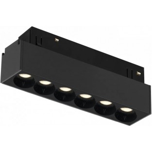 Трековый светильник Vision48/22 4822-002-L120-6W-38DG-3000K-BK