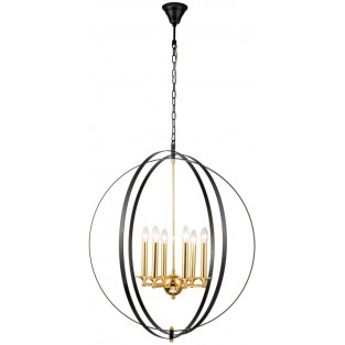 Подвесная люстра Element 9977-800 GL+BK