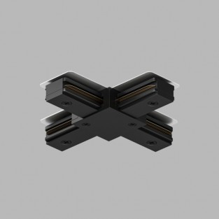 Соединитель DK Track Black (SOLID BASE) | DK ТРЕК ЧЕРНЫЙ (СОЛИД БЕЙС) TR1104-BK