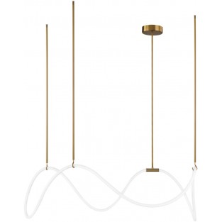 Потолочная люстра Thread 10388P/C Brass